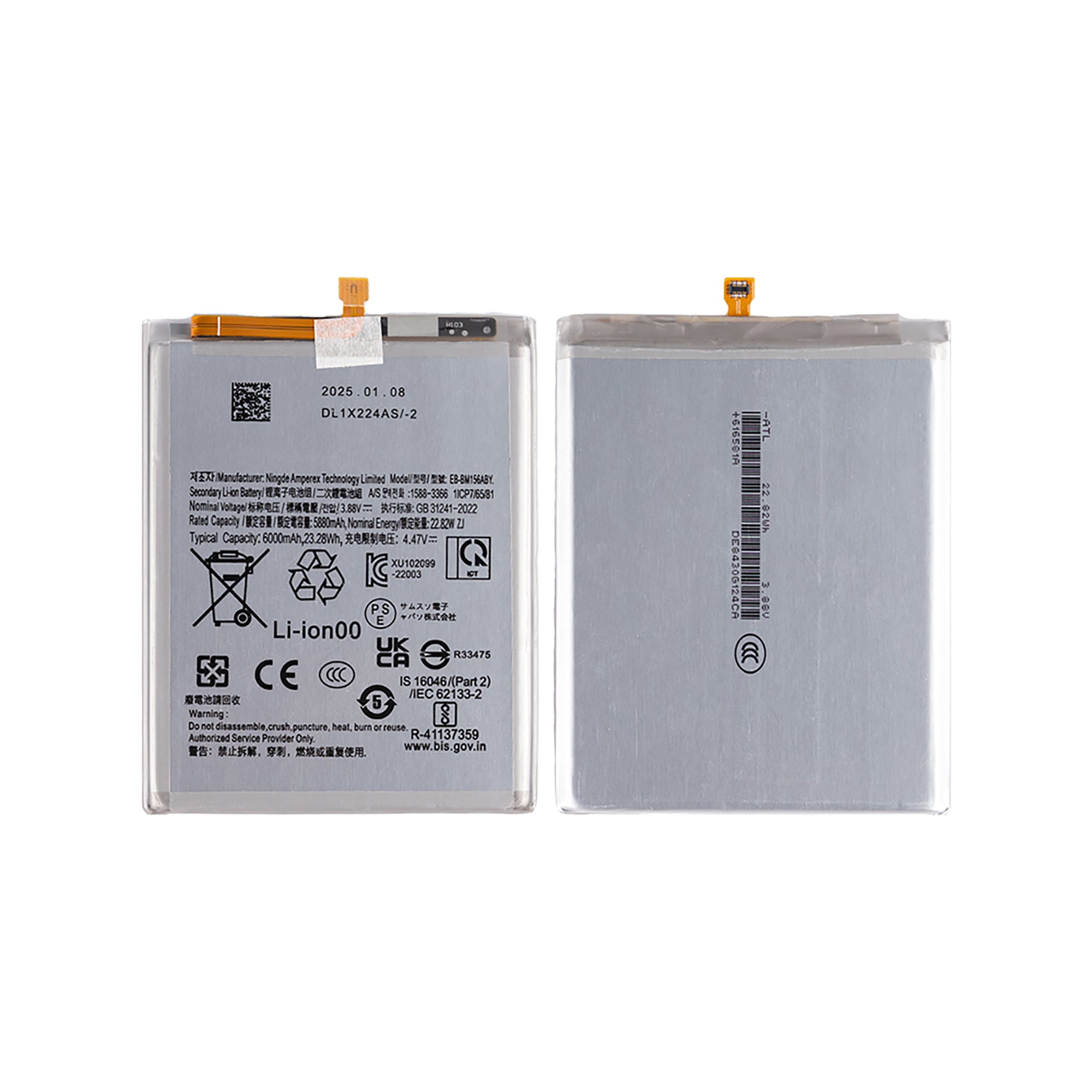 Samsung Galaxy M15 M156B Battery EB-BM156ABY OEM