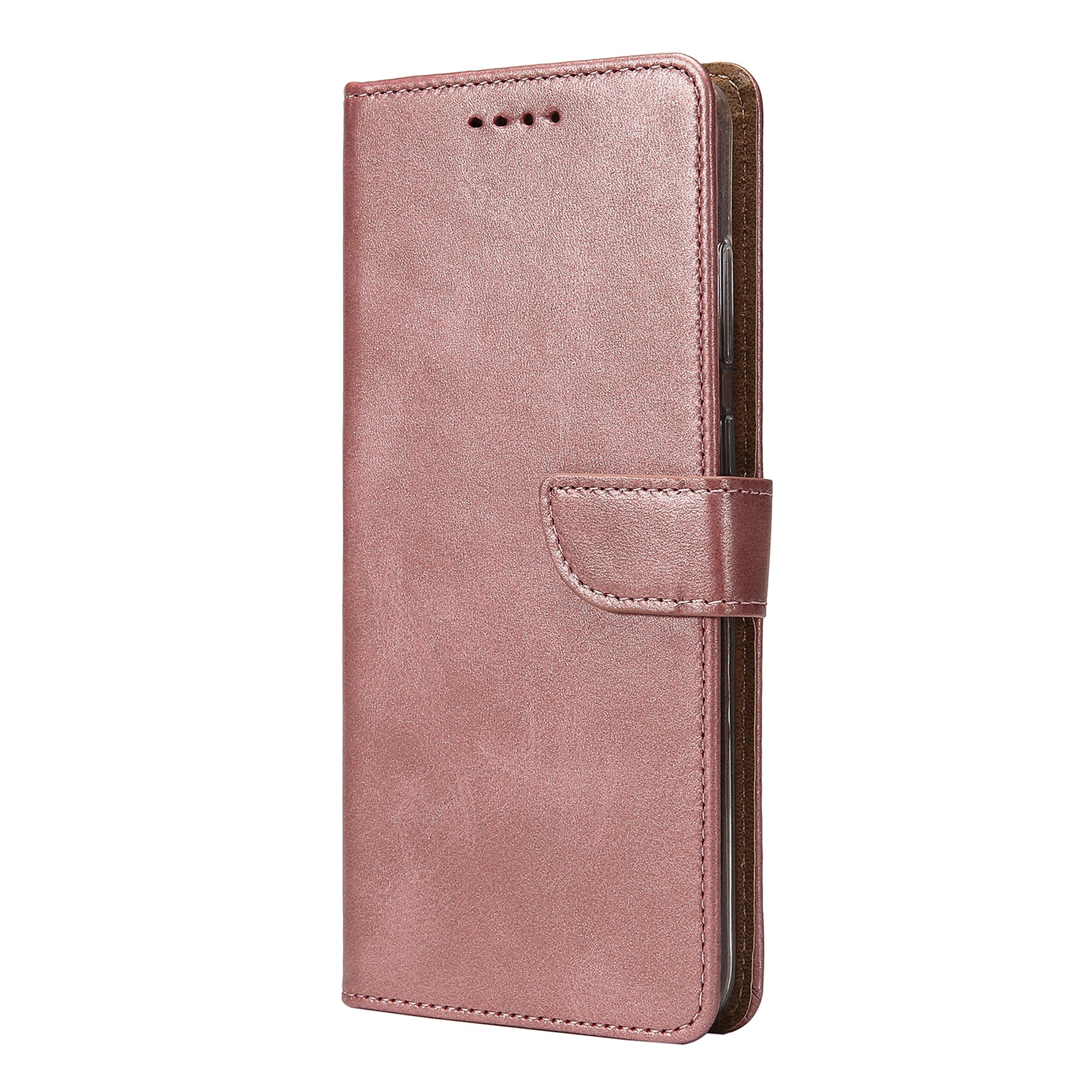 Rixus Bookcase For Samsung Galaxy A26, A17 Pink
