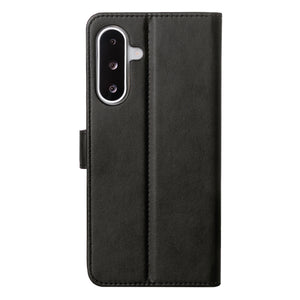 Rixus Bookcase For Samsung Galaxy A26, A17 Black