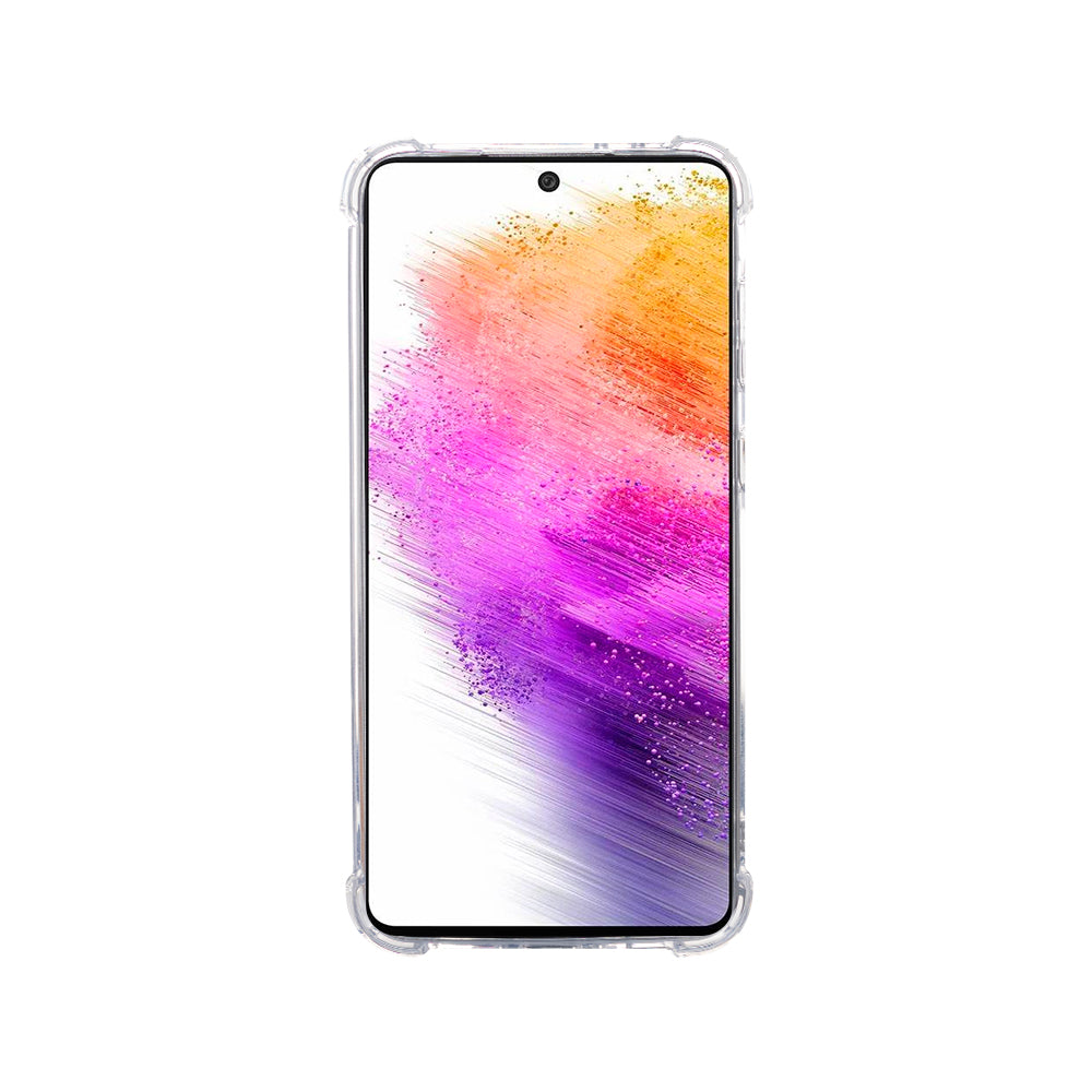 Rixus Anti-Burst Case For Samsung Galaxy A56 Transparent