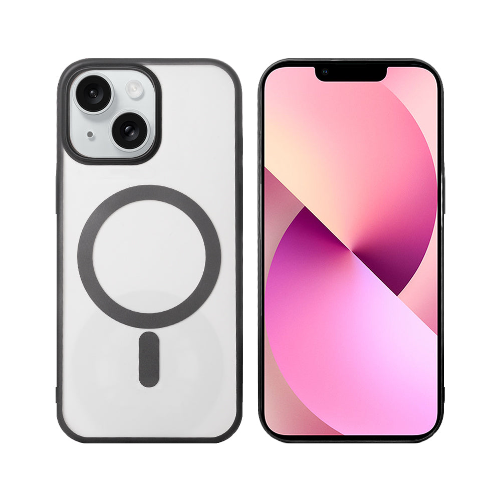 Rixus Instinct Mag Case For Apple iPhone 13, 14 Black