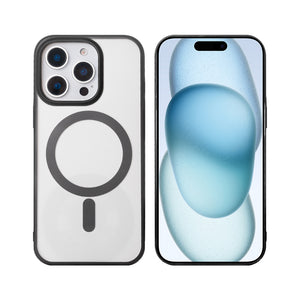 Rixus Instinct Mag Case For Apple iPhone 16 Pro Max Black