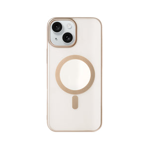 Rixus Instinct Mag Case For Apple iPhone 15 Desert Titanium