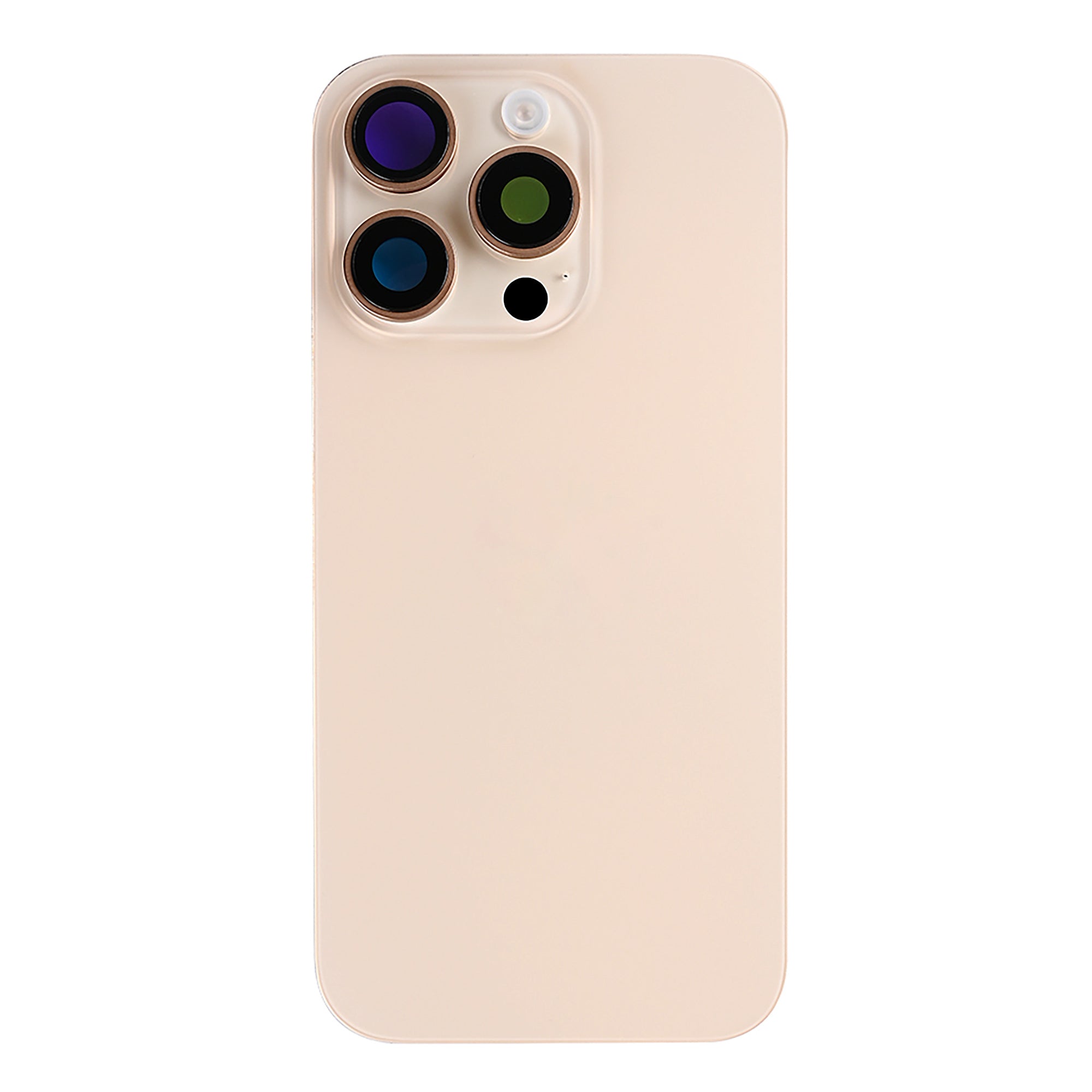 For Apple iPhone 16 Pro Max Back Glass With NFC, Enlarged Camera Frame Desert Titanium Compatible