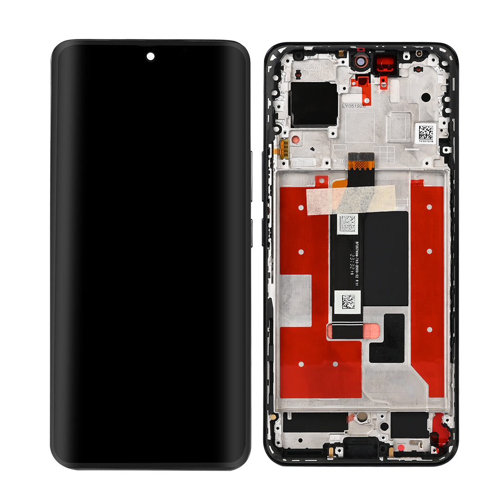 Honor 90 (REA-AN00, REA-NX9) Display and Digitizer With Frame Midnight Black OEM