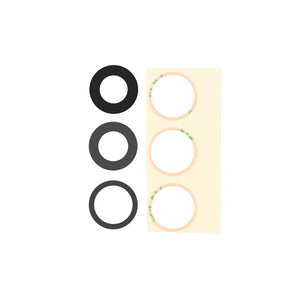 For Apple iPhone 16 Pro, iPhone 16 Pro Max Camera Lens Cover Set Black OEM