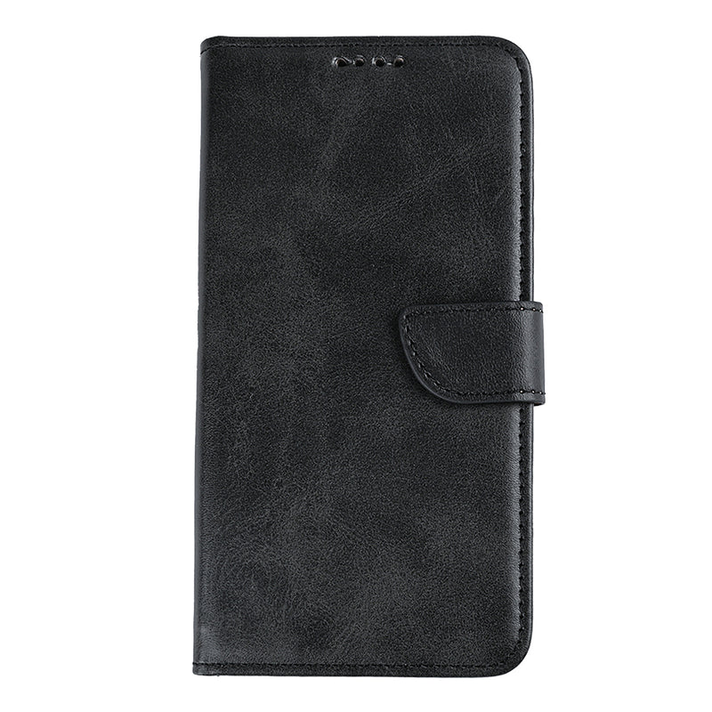 Rixus Bookcase For Apple iPhone 16e, 17e Black