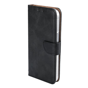 Rixus Bookcase For Apple iPhone 16e, 17e Black