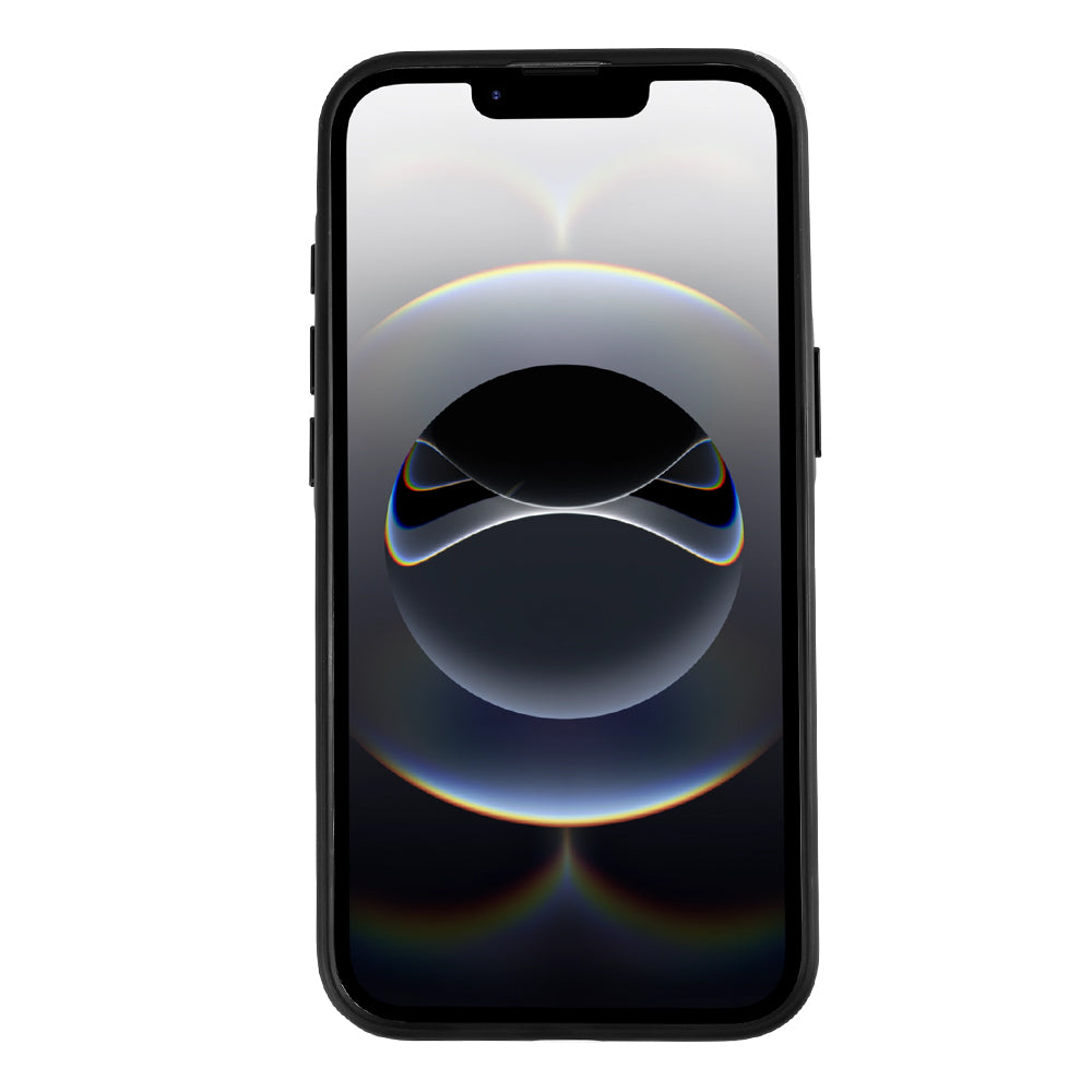 Rixus Mag Carbon With MagSafe For Apple iPhone 16e Titanium Black