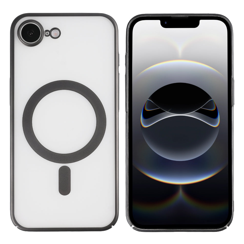 Rixus Instinct Mag Case For Apple iPhone 16e Black