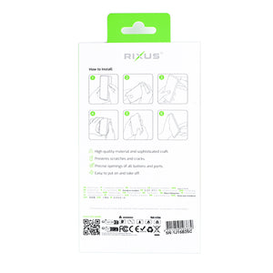 Rixus Instinct Mag Case For Apple iPhone 16e Silver