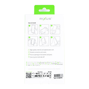 Rixus Instinct Mag Case For Apple iPhone 16e Titanium Grey