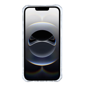 Rixus Armor-X Anti Shock Case With MagSafe Compatible For Apple iPhone 16e, 17e Transparent