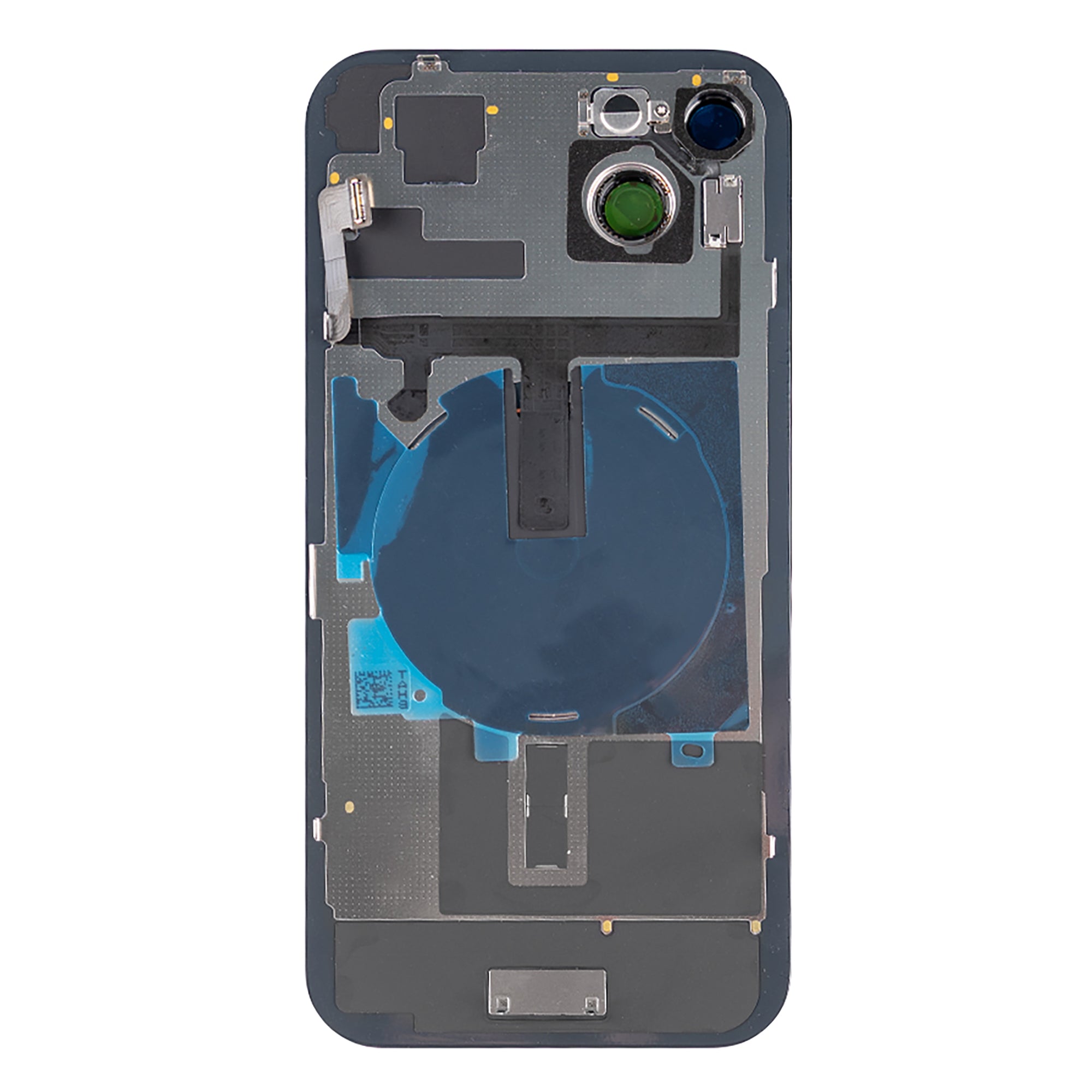 For Apple iPhone 15 Plus Back Glass With NFC, Enlarged Camera Frame Green Compatible