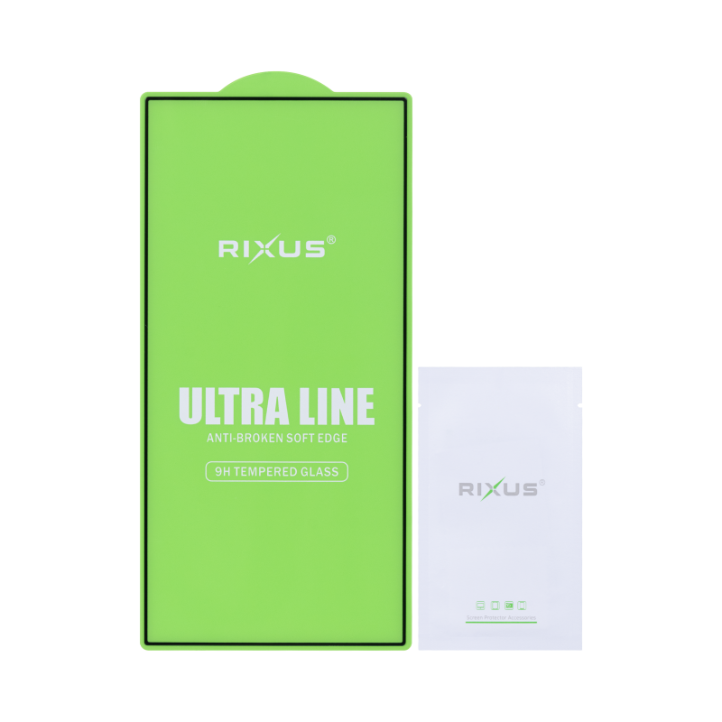 Rixus Clear HD Ultra Line Tempered Glass For Samsung Galaxy S25 Edge
