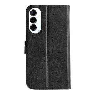 Rixus Bookcase For Samsung Galaxy S25 Edge Black