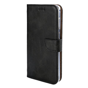 Rixus Bookcase For Samsung Galaxy S25 Edge Black