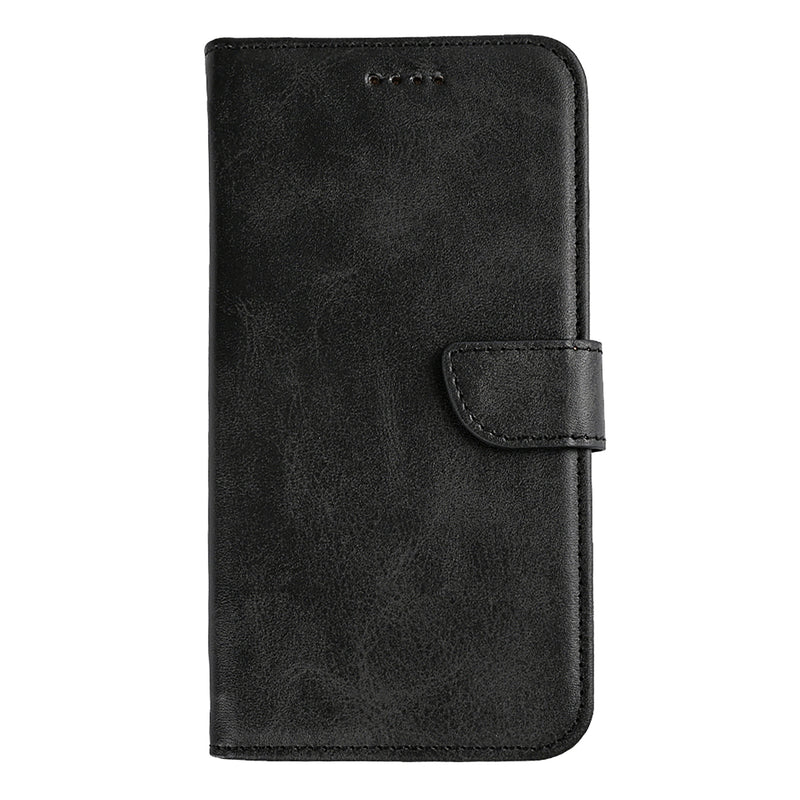 Rixus Bookcase For Samsung Galaxy S25 Edge Black
