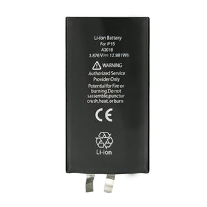 For iPhone 15 Battery (Spot Welding Required) 3349mAh No BMS / IC