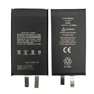 For iPhone 14 Battery (Spot Welding Required) 3279mAh No BMS / IC