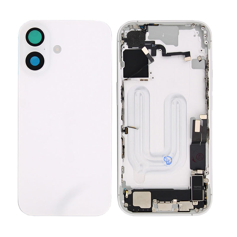 For Apple iPhone 16 Housing With Small Parts White OEM