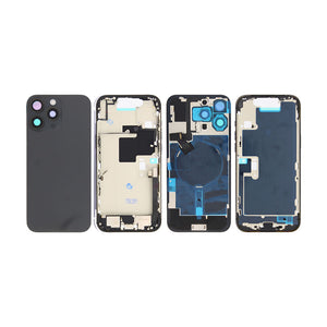 For Apple iPhone 16 Pro Max Housing With Small Parts Black Titanium OEM