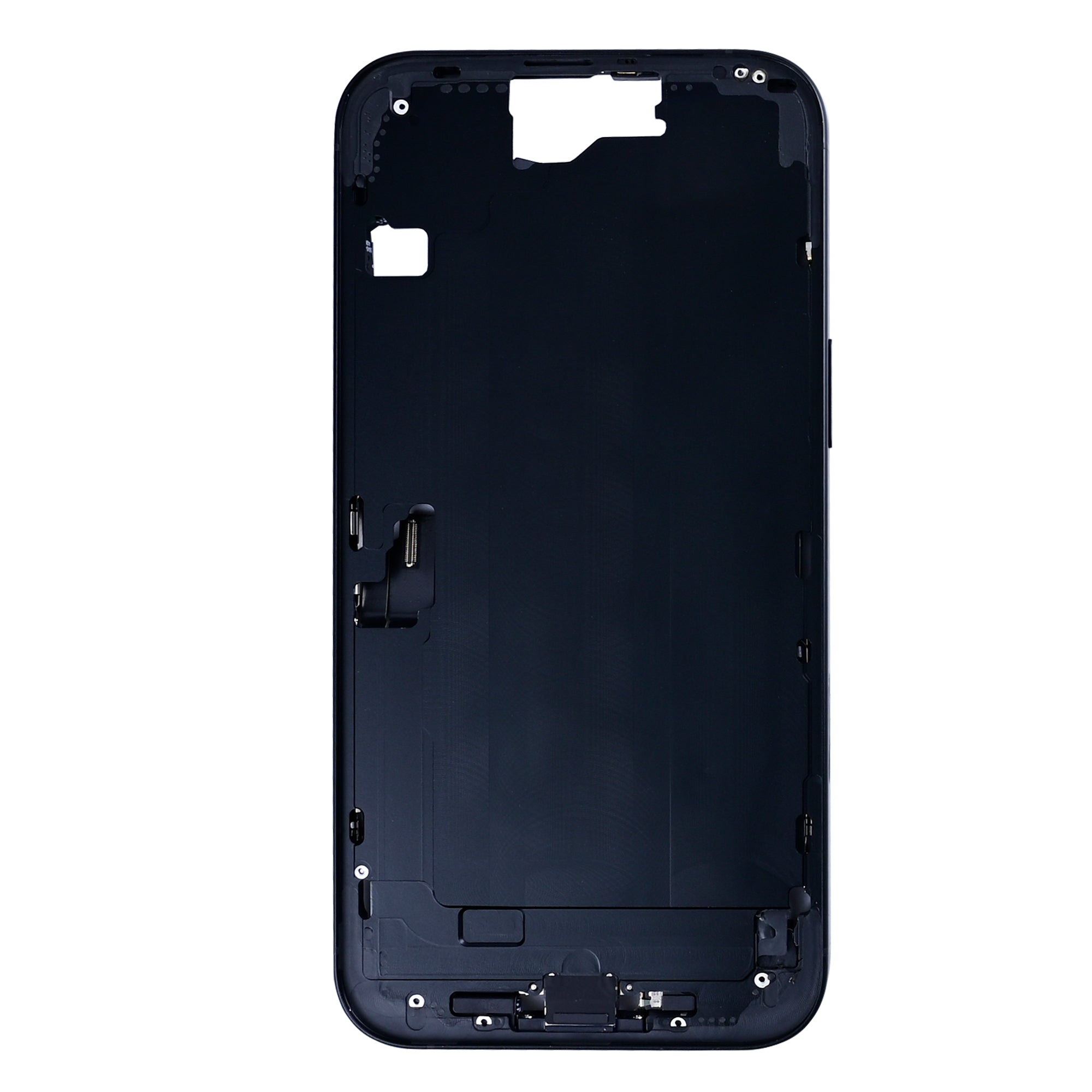 For iPhone 16 Plus Middle Frame Black