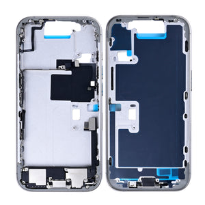 For iPhone 16 Pro Middle Frame Natural Titanium