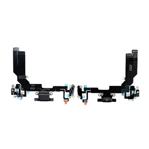 For Apple iPhone 16e System Charging Flex Black Pulled
