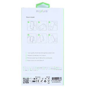 Rixus Anti-Burst Case With MagSafe Compatible For Xiaomi 15 Transparent