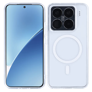 Rixus Anti-Burst Case With MagSafe For Xiaomi 15 Pro, 15S Pro Transparent