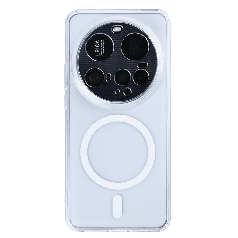 Rixus Anti-Burst Case With MagSafe Compatible For Xiaomi 15 Ultra Transparent