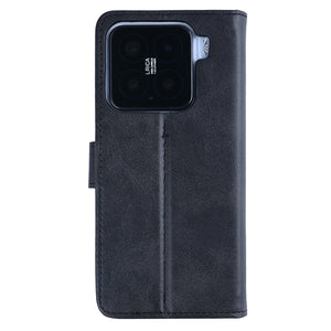 Rixus Bookcase For Xiaomi 15 Black