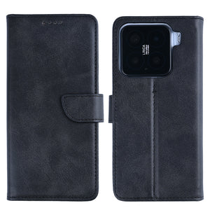 Rixus Bookcase For Xiaomi 15 Black