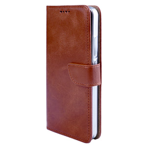 Rixus Bookcase For Xiaomi 15 Brown