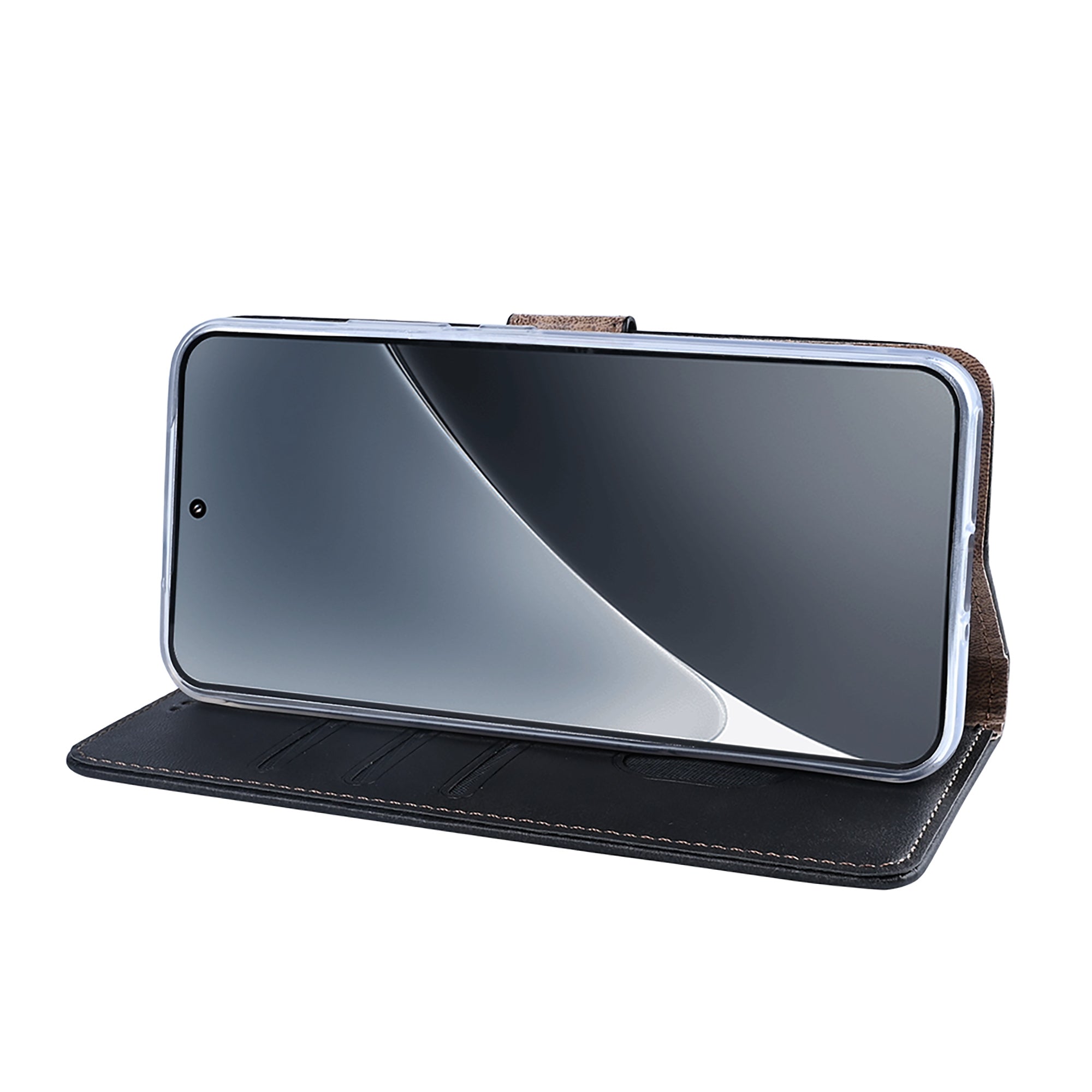Rixus Bookcase For Xiaomi 15 Pro Black