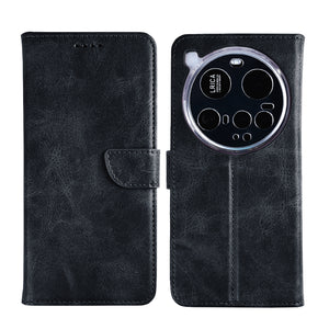 Rixus Bookcase For Xiaomi 15 Ultra Black