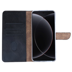 Rixus Bookcase For Xiaomi 15 Ultra Black