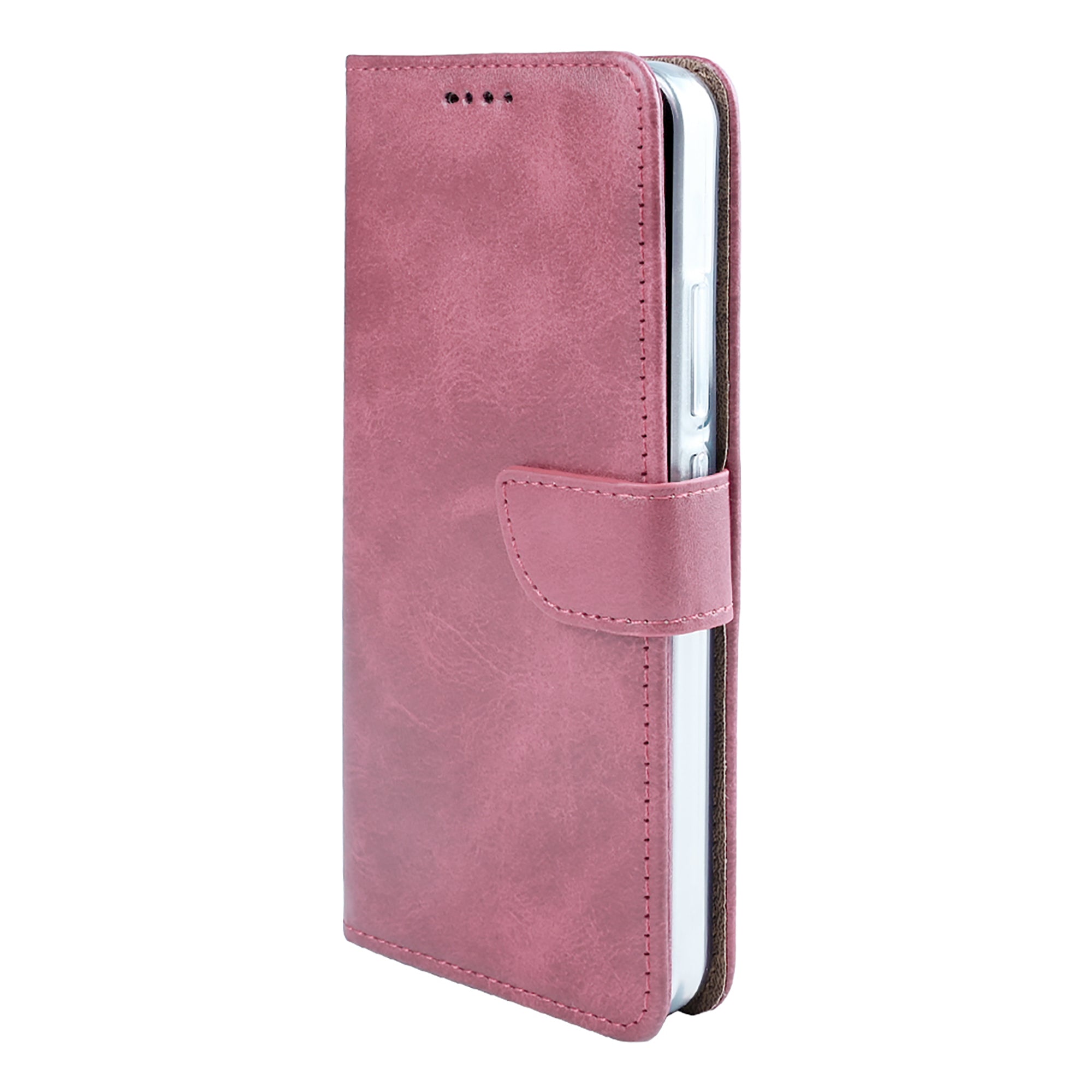 Rixus Bookcase For Xiaomi 15 Ultra Pink