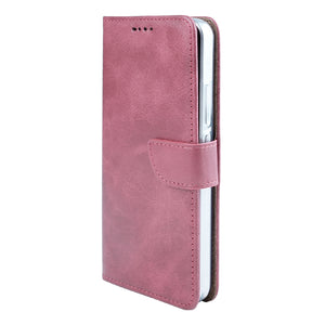 Rixus Bookcase For Xiaomi 15 Ultra Pink