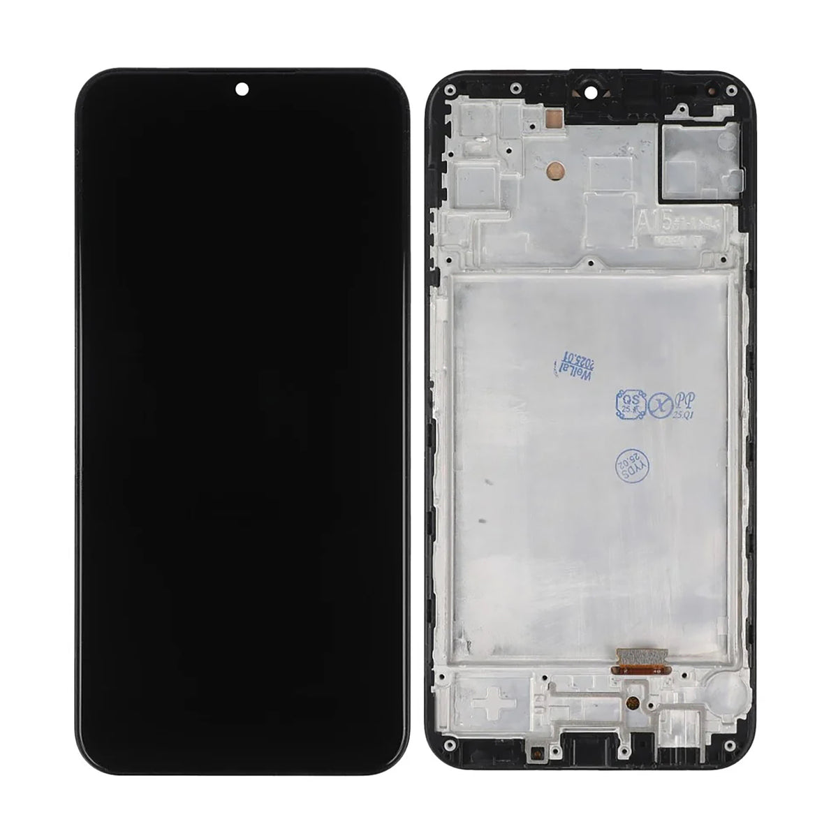 Samsung Galaxy A15 4G A155F, 5G A156B Display And Digitizer With Frame Brave Black In-Cell