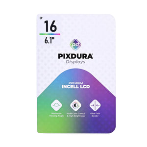 PIXDURA For Apple iPhone 16 Display And Digitizer In-Cell Premium (60Hz)