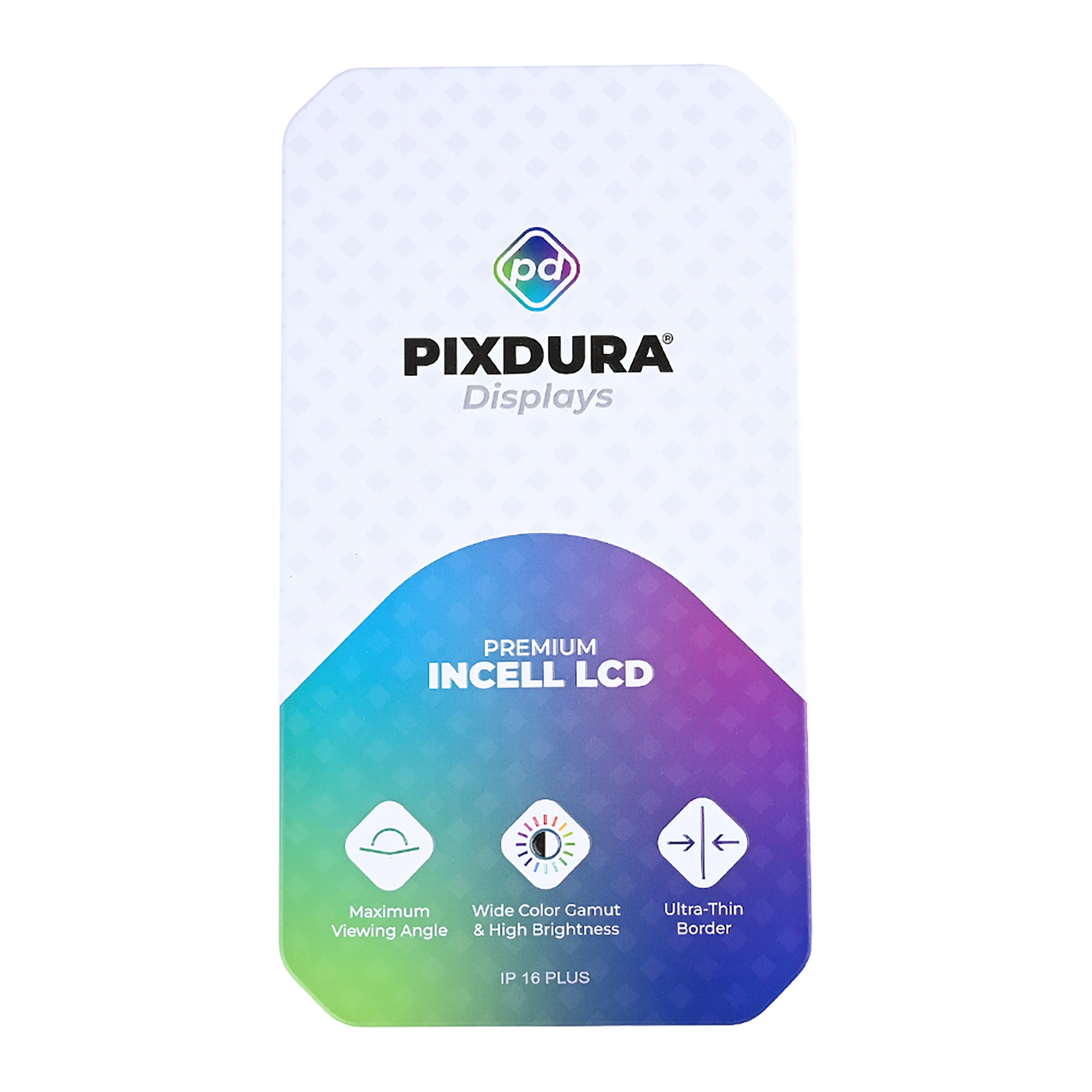 PIXDURA For Apple iPhone 16 Plus Display And Digitizer In-Cell Premium (IC Removable) (60Hz)