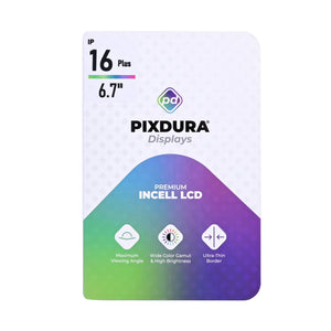 PIXDURA For Apple iPhone 16 Pro Display And Digitizer In-Cell Premium (120Hz)