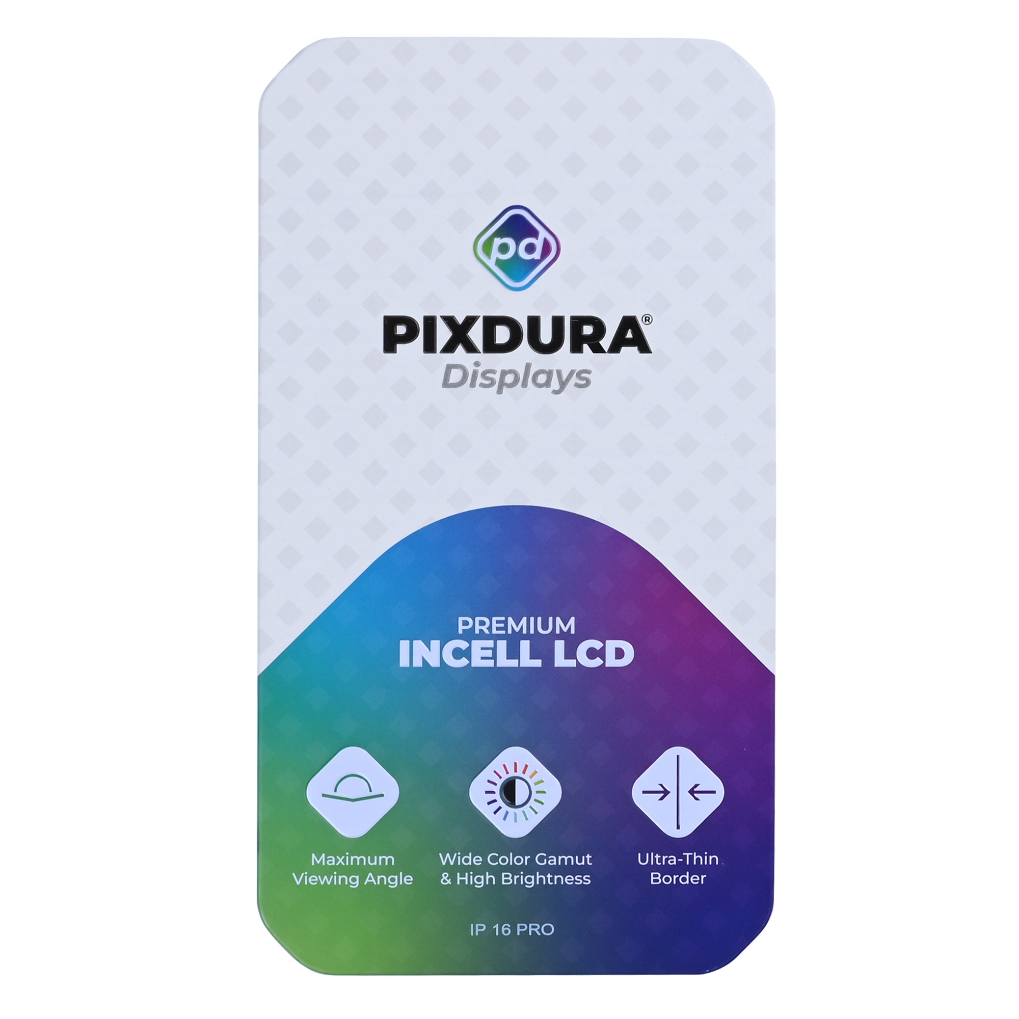 PIXDURA For Apple iPhone 16 Pro Max Display And Digitizer In-Cell Premium (120Hz)