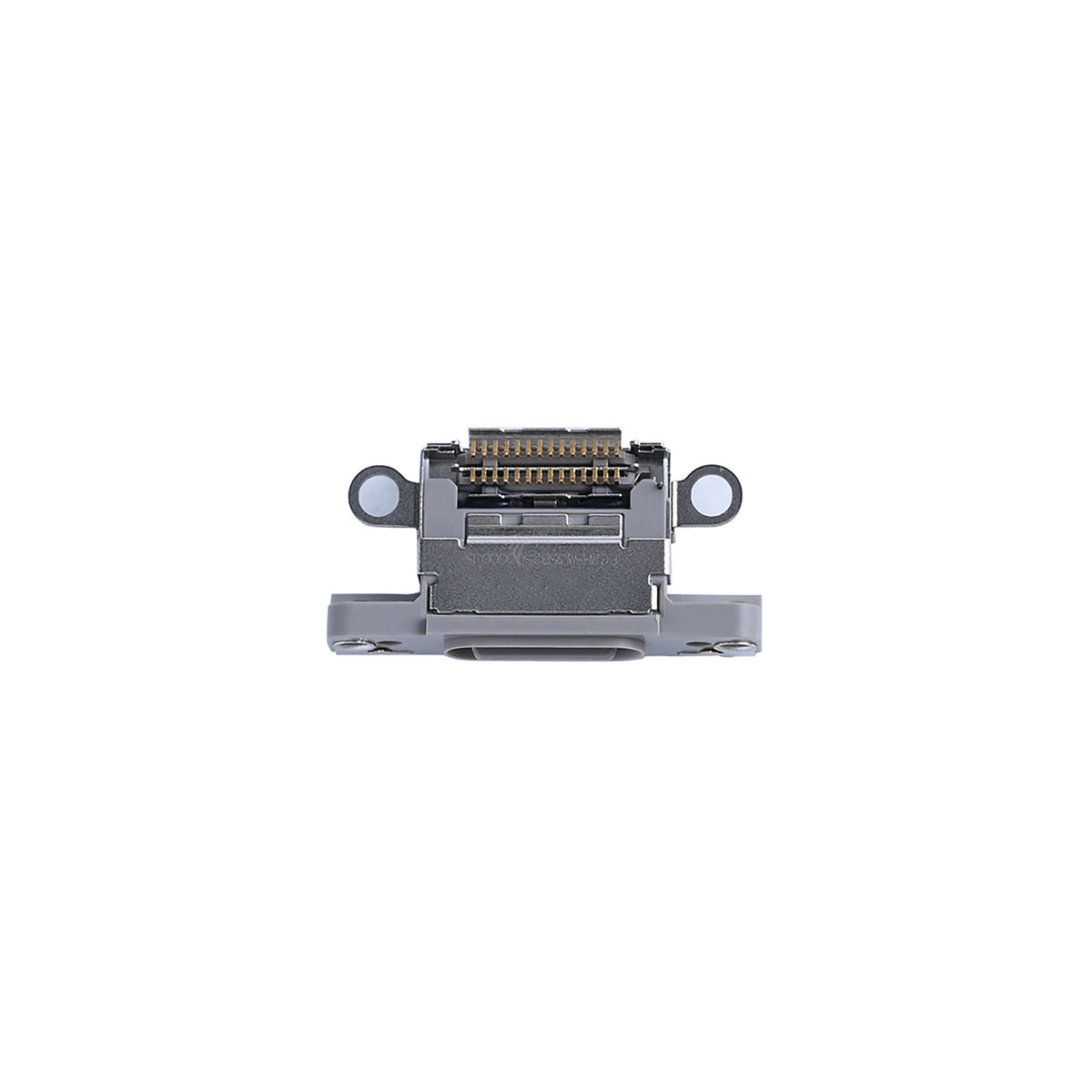For Apple iPhone 16 Pro, 16 Pro Max System Charging Port White Titanium Pulled (10pcs)