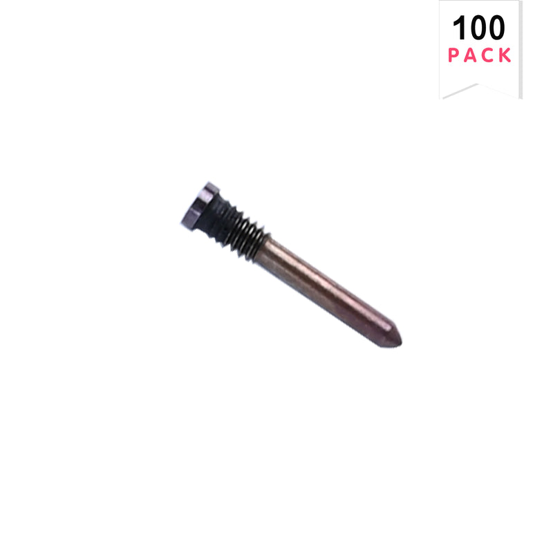 For iPhone 16 Pro, 16 Pro Max Bottom Screws Gold (100-Pack)