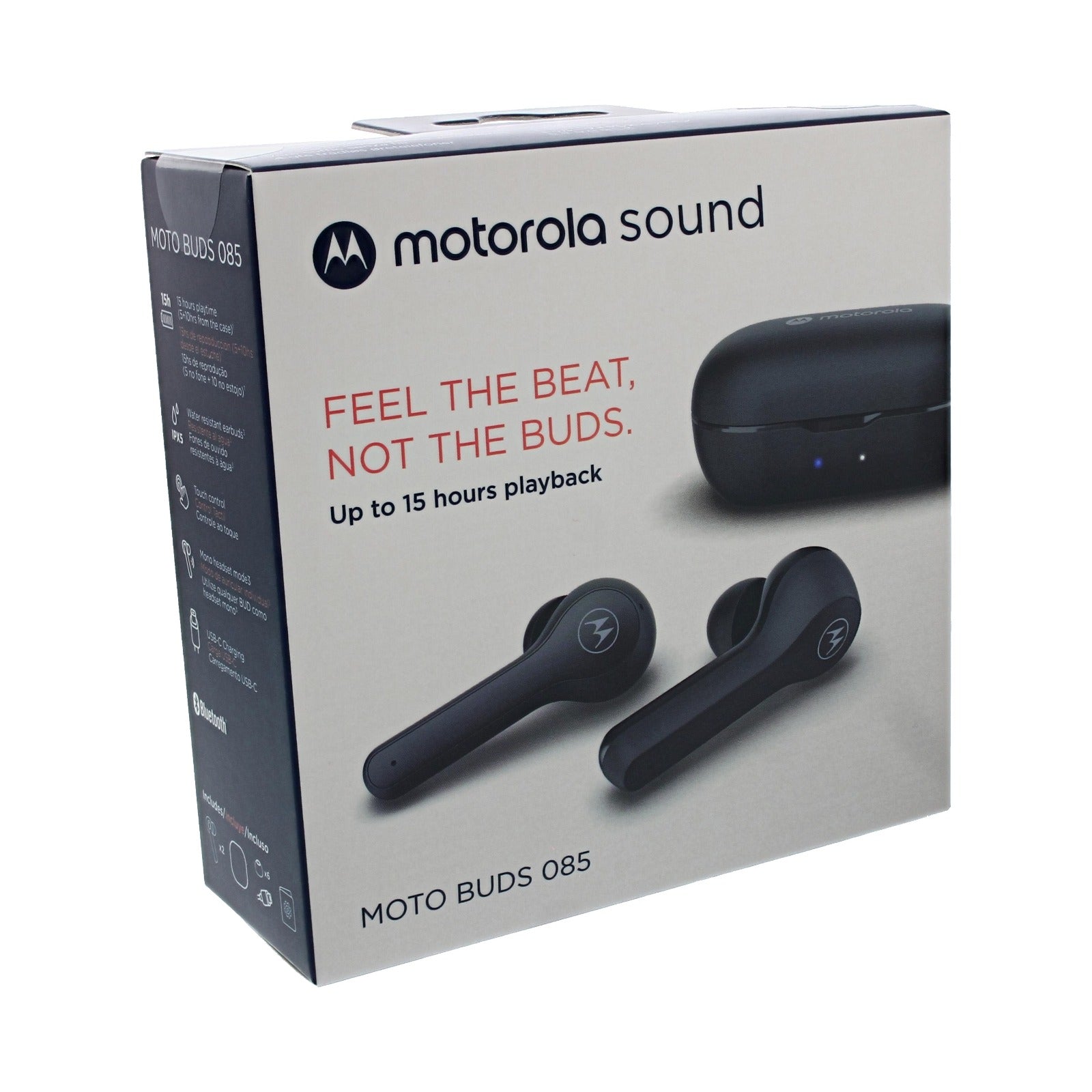 Motorola Moto Buds 085 True Wireless Earbuds Black