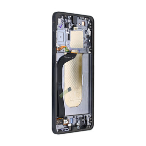Samsung Galaxy S25 Edge S937B Display And Digitizer With Frame Titanium Jetblack Service Pack
