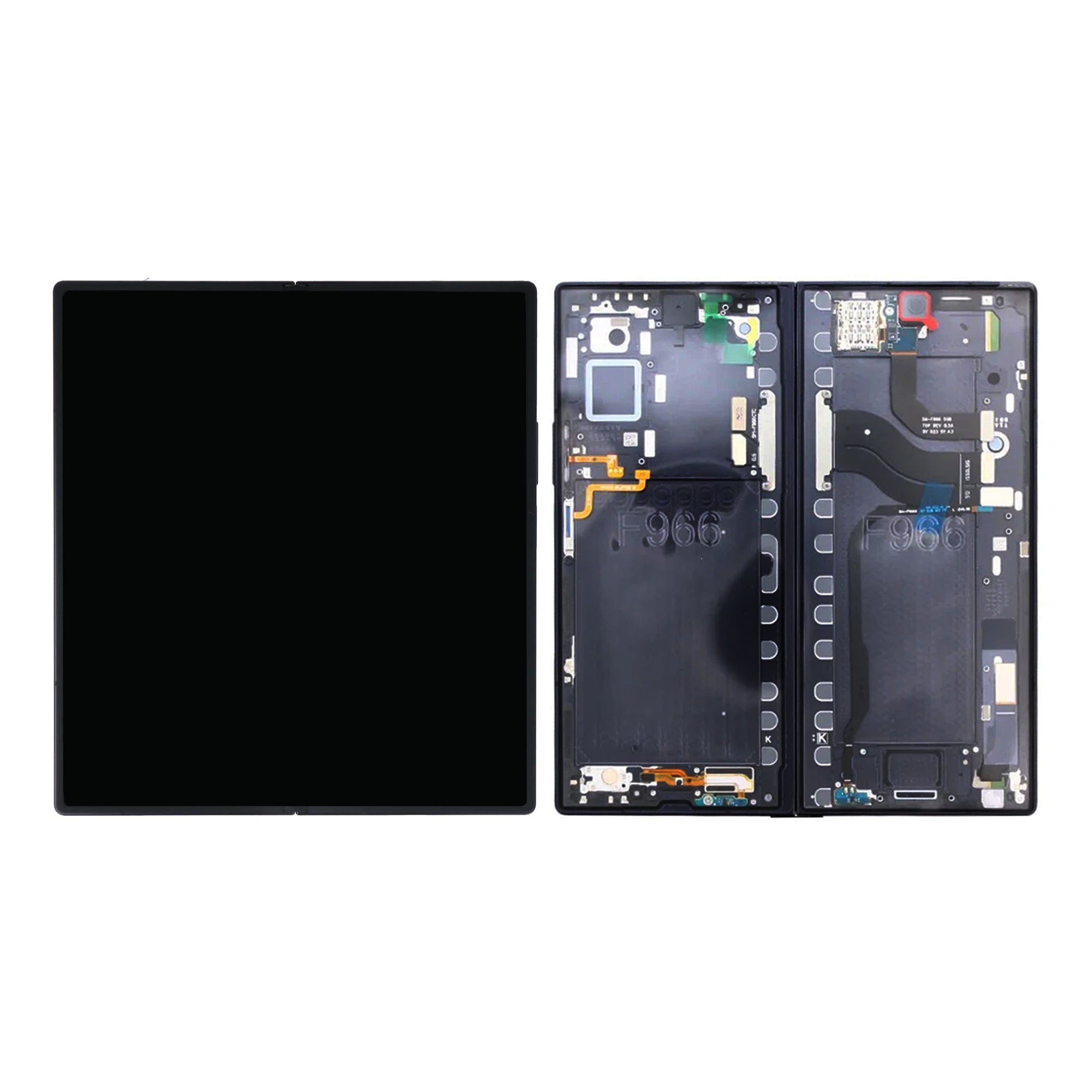Samsung Galaxy Z Fold7 F966B Main Display And Digitizer With Frame Jetblack Service Pack